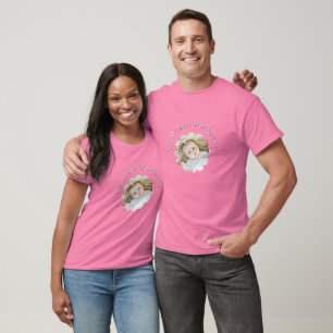 Foto van de beste grootouder ter wereld in bloem C T-shirt