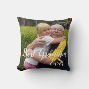 Foto van de beste opa op dag van vaders kussen
