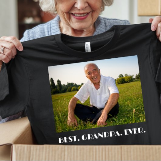 Foto van de beste opa-reeks t-shirt
