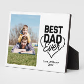 Foto van de beste papa ooit fotoplaat (Zijkant)