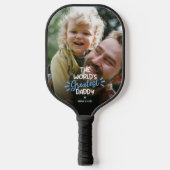 Foto van de Beste Papa van de Wereld Pickleball Paddle (Voorkant)