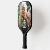 Foto van de Beste Papa van de Wereld Pickleball Paddle (Links)