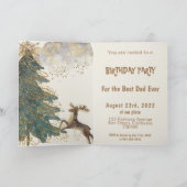 Foto van de beste vader op kerstfeestdag (Binnen)