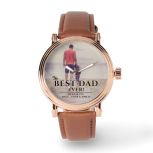 Foto van de beste vader op vaders dag horloge