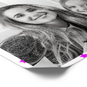 foto van de beste zus van het witte eenhoorn ooit poster (Hoek)