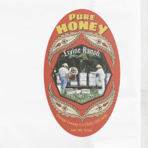 Foto van de bijenhouder: Honey Jar Verticaal