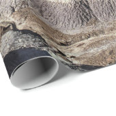 Foto van de blauwe Mesa Badlands Cadeaupapier (Rol Hoek)