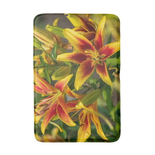 Foto van de bloem, dag Lily Badmat (Voorkant Verticaal)