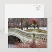 Foto van de boog van het centrale park briefkaart (Voorkant / Achterkant)