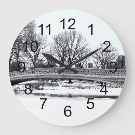 Foto van de boog van het centrale park grote klok (Voorkant)