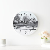 Foto van de boog van het centrale park grote klok (Huis)