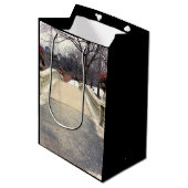 Foto van de boog van het centrale park medium cadeauzakje (Voorkant Gekanteld)