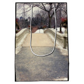 Foto van de boog van het centrale park medium cadeauzakje (Achterkant)