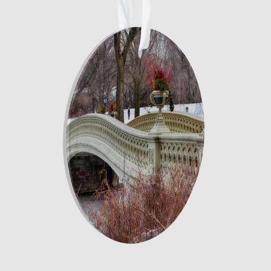 Foto van de boog van het centrale park ornament (voorkant)