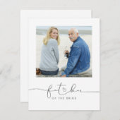 Foto van de Bride Wedding Morning Message (Voorkant / Achterkant)