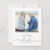 Foto van de Bride Wedding Morning Message (Voorkant)