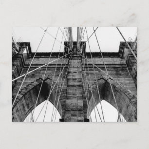 Foto van de Brooklyn Bridge in NYC Briefkaart