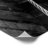 Foto van de Brooklyn Bridge in NYC Poster (Hoek)