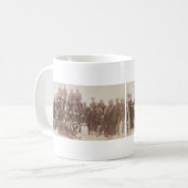  foto van de buffersoldaten 1890 koffiemok (Voorkant links)