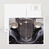  foto van de Chevy Classic Grill uit de jaren dert Briefkaart (Voorkant / Achterkant)