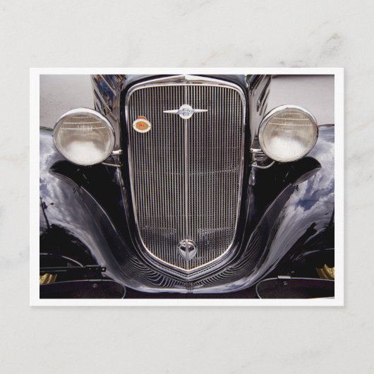  foto van de Chevy Classic Grill uit de jaren dert Briefkaart (Voorkant)