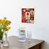 Foto van de Chinese Red Gold-serie Folie Afdrukken (Laag (Keuken))