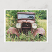 Foto van de  Classic Car Rust Bucket Briefkaart (Voorkant)