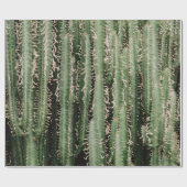 Foto van de close-up plant Green Cactus Cadeaupapier (Vlak)