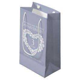 foto van de derde trouwdag in de moonstone - baard klein cadeauzakje