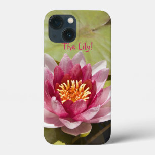 Foto van de dichte close-up van roze waterLily Case-Mate iPhone Case