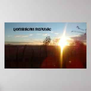 Foto van de Dominicaanse Republiek / poster