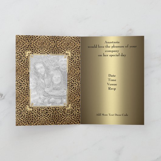 foto van de Druk van de 40ste Verjaardag nodigt de (Binnen)