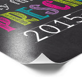 Foto van de eerste dag van de preschool-tekentafdr foto afdruk (Hoek)