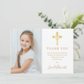 Foto van de eerste Heilige Communistische Gouden K Bedankkaart (Staand voorkant)