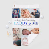 Foto van de eerste vaderdag golfhanddoek (Insitu)