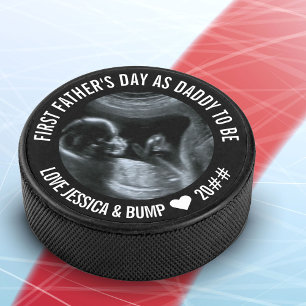 Foto van de eerste Vaderdag Hockey Puck