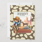 Foto van de eerste verjaardag van de dieren kaart (Voorkant)