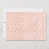 Foto van de eerste verjaardagsuitnodiging kaart (Achterkant)