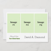 Foto van de elegant, de klassieke jongen of de zoo kaart (Achterkant)