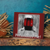  foto van de Fashioned Train Fotoplaat (Zijkant)