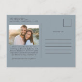 Foto van de gematigde boeman's aankondigingskaart (Achterkant)