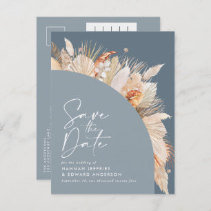 Foto van de gematigde boeman's aankondigingskaart