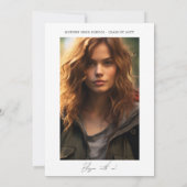 Foto van de Graduation Party Kaart (Achterkant)