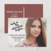 Foto van de Graduation Party ( kleur) Briefkaart (Voorkant / Achterkant)