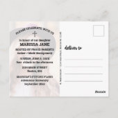 Foto van de GraduPartij Bijbel Verse Rustic Briefkaart (Achterkant)