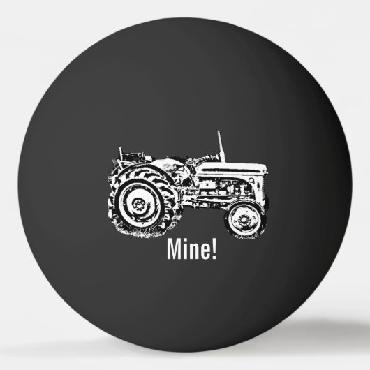 foto van de  Grijze gisttrekker Pingpongbal (Voorkant)