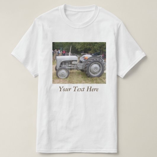Foto van de Grijze gisttrekker T-shirt (Design voorkant)
