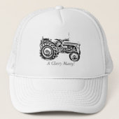 foto van de Grijze gisttrekker Trucker Pet (Voorkant)