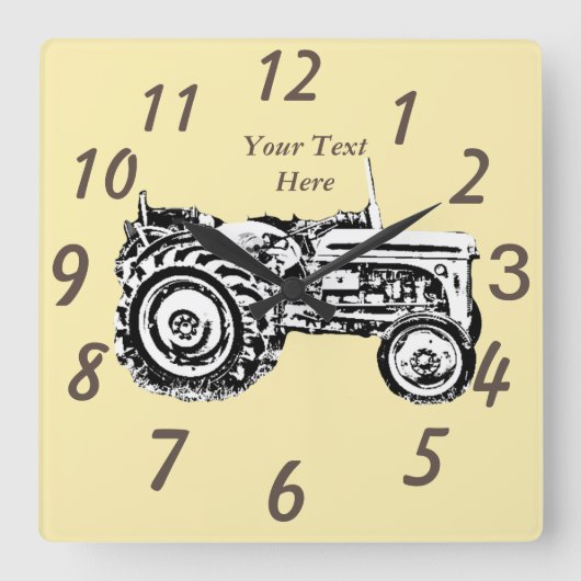 foto van de  Grijze gisttrekker Vierkante Klok (Voorkant)