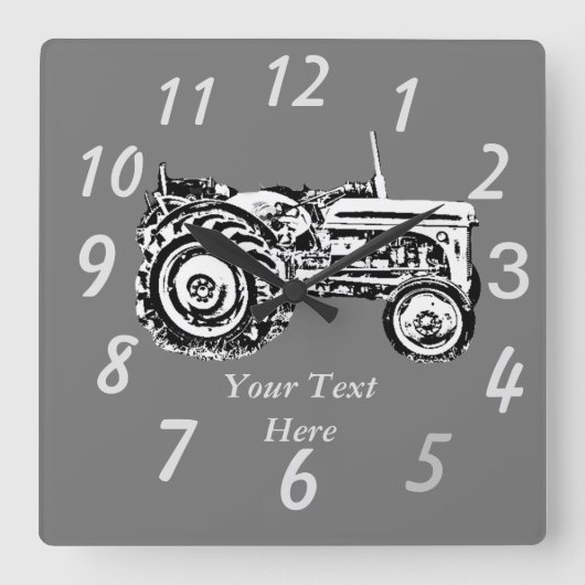 foto van de  Grijze gisttrekker  Vierkante Klok (Voorkant)